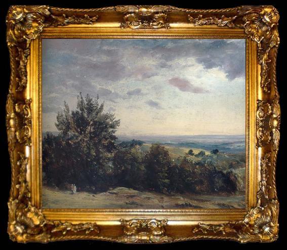 framed  John Constable View from Hampstead Heath,Looking West, ta009-2